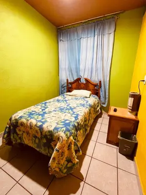 Cama o camas de una habitación en Casa Dos Arbolitos