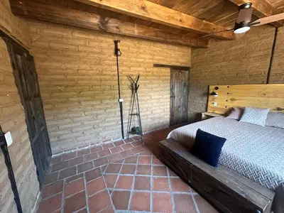 Cama o camas de una habitación en Casa Agave Huatulco