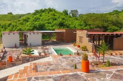 Piscina en o cerca de Casa Agave Huatulco