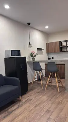 Una cocina o zona de cocina en Suites Oros