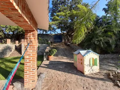 Jardín al aire libre en Casa Quinta DON RICARDO