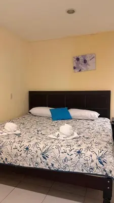 Cama o camas de una habitación en Hotel Boutique Los Laureles