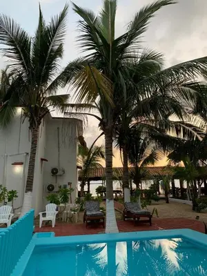 Piscina en o cerca de Cabaña el Coral