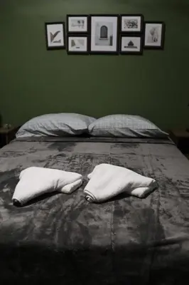 Cama o camas de una habitación en Very central luxury suite 05