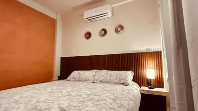 Cama o camas de una habitación en Kevin
