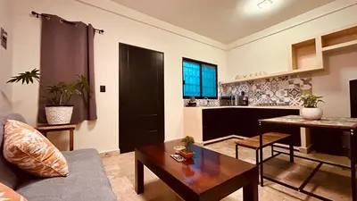 Una cocina o zona de cocina en Kevin