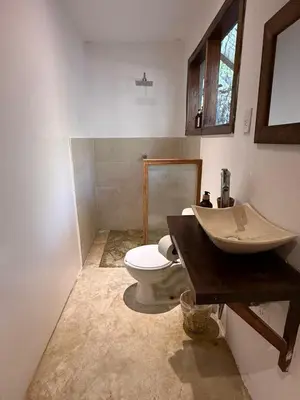 Un baño de La baxada mazunte