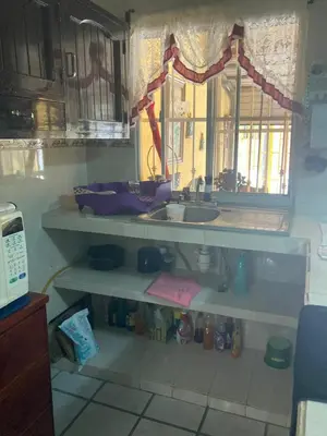 Una cocina o zona de cocina en Casa en boca del río con todas las comodidades