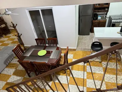 Una cocina o zona de cocina en Casa de luna