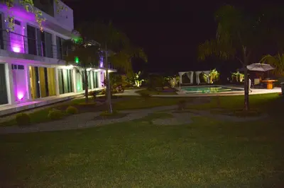 Jardín al aire libre en Quinta Souffle