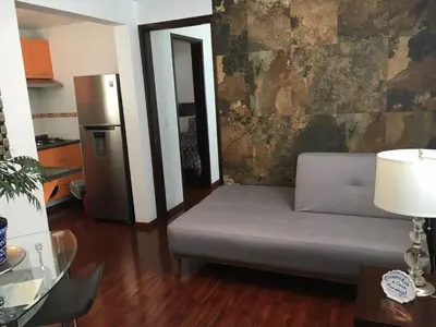 Una cocina o zona de cocina en Casa Molcajete