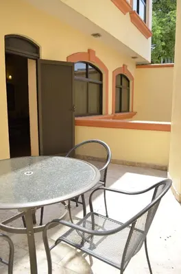 Un balcón o terraza de Hotel Centenario