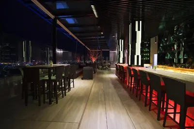 Un restaurante o sitio para comer en Grand Fiesta Americana Puebla Angelópolis