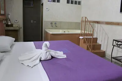 Cama o camas de una habitación en Azul Turquesa