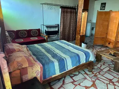 Cama o camas de una habitación en Luna