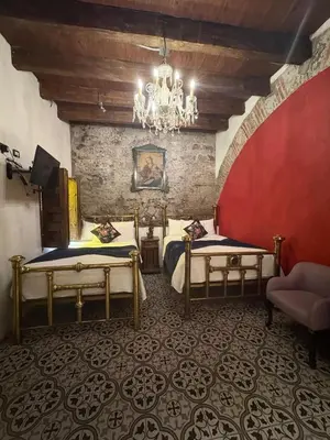 Zona de estar de Hotel Boutique Posada XVII