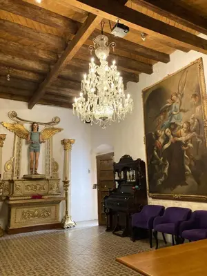 Zona de estar de Hotel Boutique Posada XVII