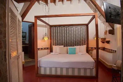 Cama o camas de una habitación en Casa Lisa