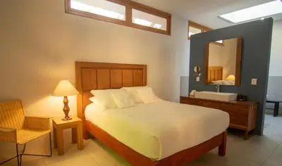 Cama o camas de una habitación en Casa Alamillo Hotel Boutique