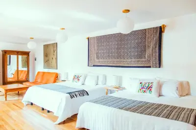 Cama o camas de una habitación en Casa Jacinta Guest House
