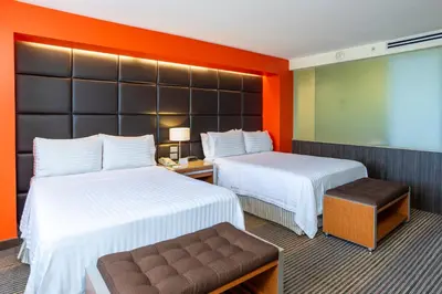 Cama o camas de una habitación en Holiday Inn Mexico City-Plaza Universidad by IHG
