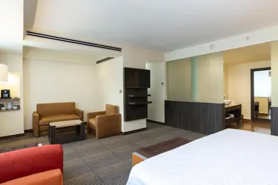 Zona de estar de Holiday Inn Mexico City-Plaza Universidad by IHG