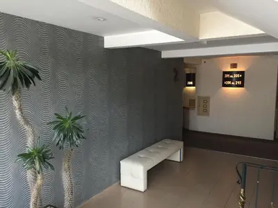 Zona de estar de Hotel La Luna
