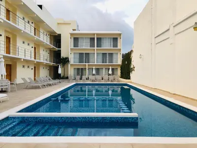 Piscina en o cerca de Hotel Huatulco Máxico