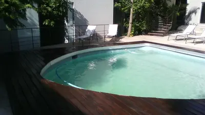 Piscina en o cerca de Casa Tepoztlán