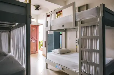 Cama o camas de una habitación en Puerto Dreams H