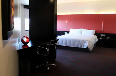 Cama o camas de una habitación en Holiday Inn Mexico Dali Airport by IHG