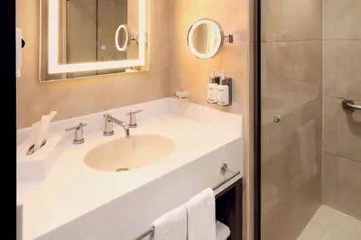 Un baño de Holiday Inn Hotel & Suites Mexico Medica Sur by IHG
