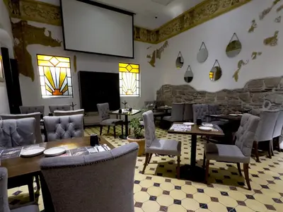Zona de estar de Ikonik Hotel Puebla