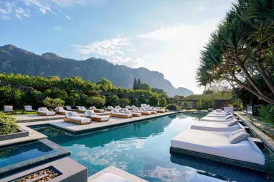 Paisaje cerca de este hotel