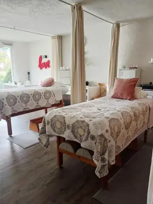 Cama o camas de una habitación en Hacienda Panoaya