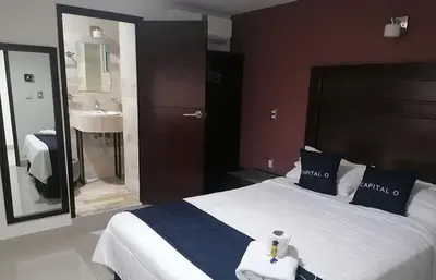 Cama o camas de una habitación en Hotel Granda Inn