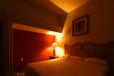 Cama o camas de una habitación en Hotel Casa Guivá