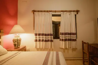 Cama o camas de una habitación en Hotel Casa Guivá