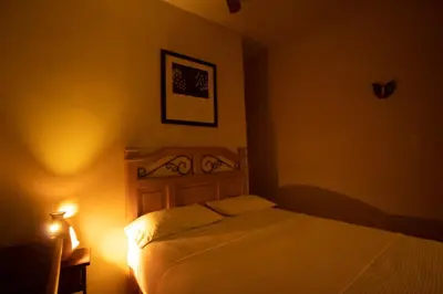 Cama o camas de una habitación en Hotel Casa Guivá