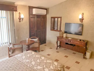 Una televisión o centro de entretenimiento en Villas Layfer, Córdoba, Veracruz, Mexico