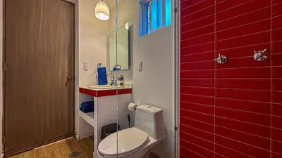 Un baño de La Casita de Coyoacán
