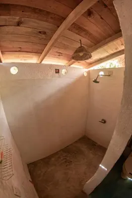 Un baño de Casa Aquila Mazunte