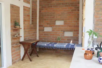 Cama o camas de una habitación en Casa Aquila Mazunte