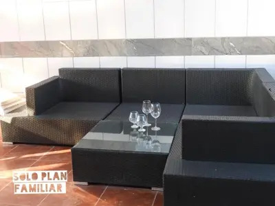 Zona de estar de Residencial Club Nautico Teques