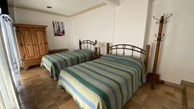 Cama o camas de una habitación en Posada Regional