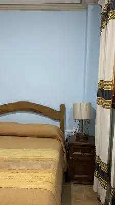 Cama o camas de una habitación en Posada Regional