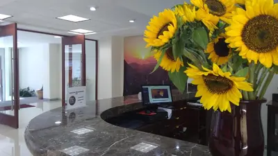 Una televisión o centro de entretenimiento en Casa de la iaia Hotel