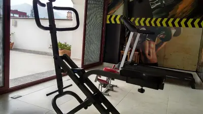 Gimnasio o instalaciones de fitness de Casa de la iaia Hotel