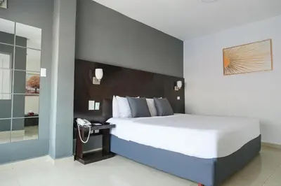Cama o camas de una habitación en Days Inn by Wyndham Minatitlan