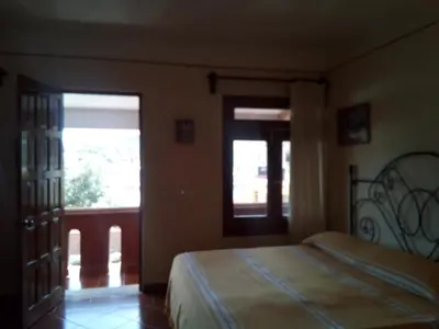 Cama o camas de una habitación en Hotel Maela